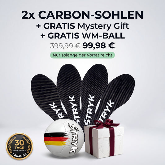 Schnellerer Antritt. Höherer Sprung. Stabilerer Stand.